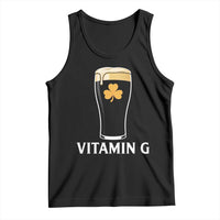Vitamin G Funny Irish Stout Beer Tank Top St. Patrick’s Day Drinking Humor