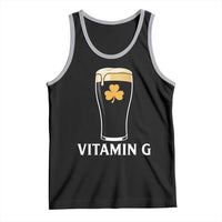 Vitamin G Funny Irish Stout Beer Tank Top St. Patrick’s Day Drinking Humor