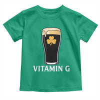 Vitamin G Funny Irish Stout Beer Toddler T Shirt St. Patrick’s Day Drinking Humor