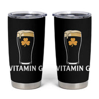 Vitamin G Funny Irish Stout Beer Tumbler Cup St. Patrick’s Day Drinking Humor