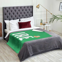 IRE Ireland Matching Group Throw Blanket Irish Pride St Patricks Day Family or Friends