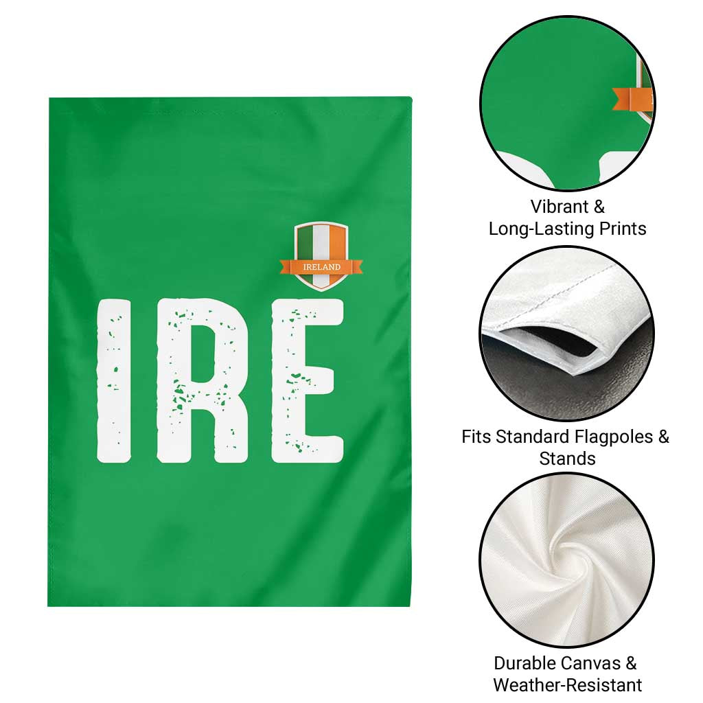 IRE Ireland Matching Group Garden Flag Irish Pride St Patricks Day Family or Friends
