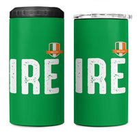 IRE Ireland Matching Group 4 in 1 Can Cooler Tumbler Irish Pride St Patricks Day Family or Friends