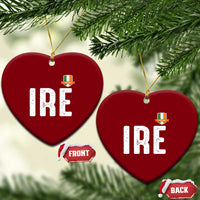 IRE Ireland Matching Group Ceramic Ornament Irish Pride St Patricks Day Family or Friends