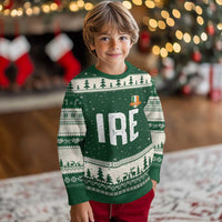 IRE Ireland Matching Group Ugly Christmas Sweater Irish Pride St Patricks Day Family or Friends