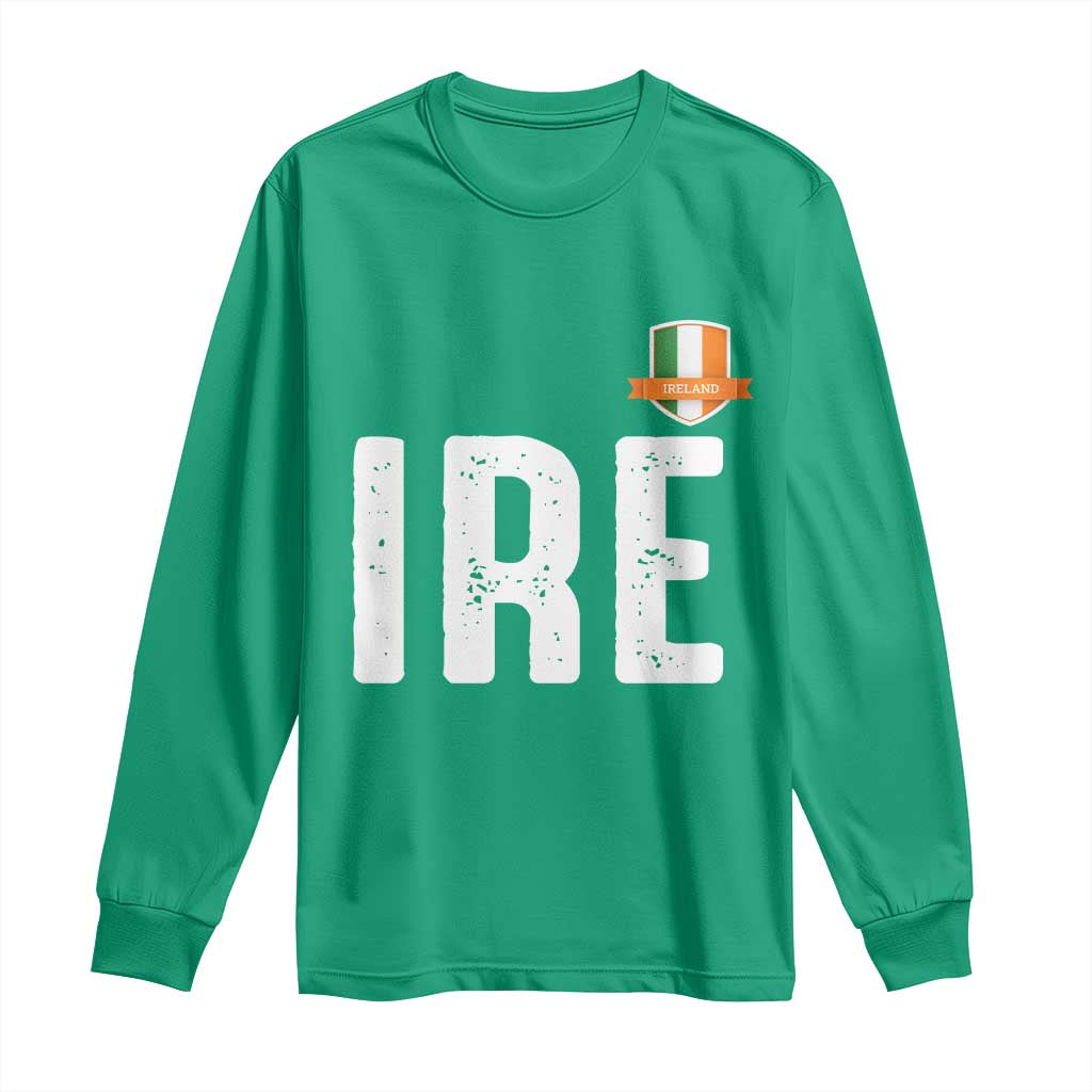 IRE Ireland Matching Group Long Sleeve Shirt Irish Pride St Patricks Day Family or Friends