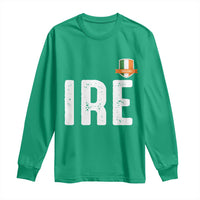 IRE Ireland Matching Group Long Sleeve Shirt Irish Pride St Patricks Day Family or Friends