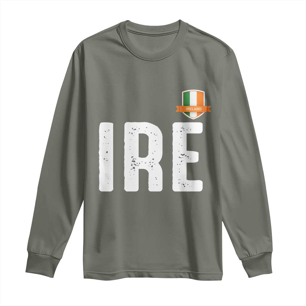 IRE Ireland Matching Group Long Sleeve Shirt Irish Pride St Patricks Day Family or Friends