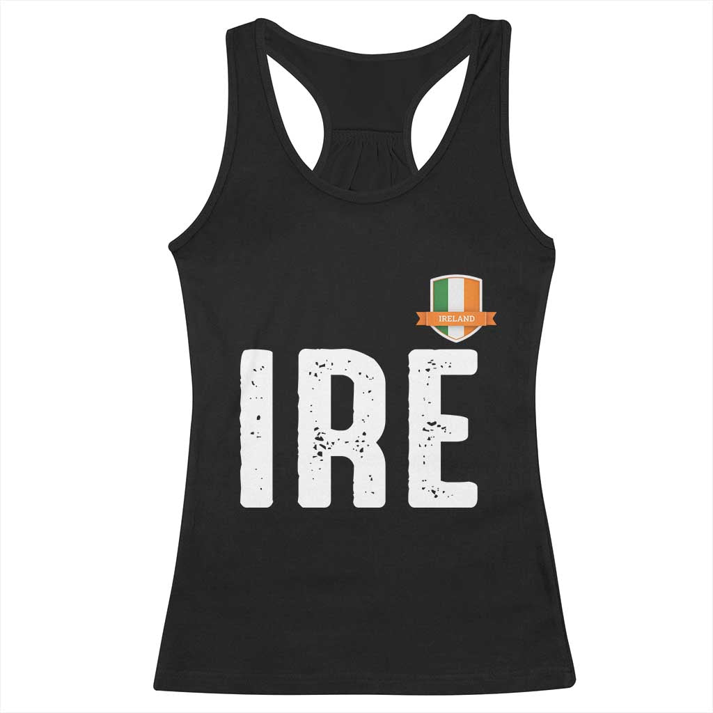IRE Ireland Matching Group Racerback Tank Top Irish Pride St Patricks Day Family or Friends