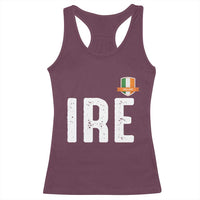 IRE Ireland Matching Group Racerback Tank Top Irish Pride St Patricks Day Family or Friends