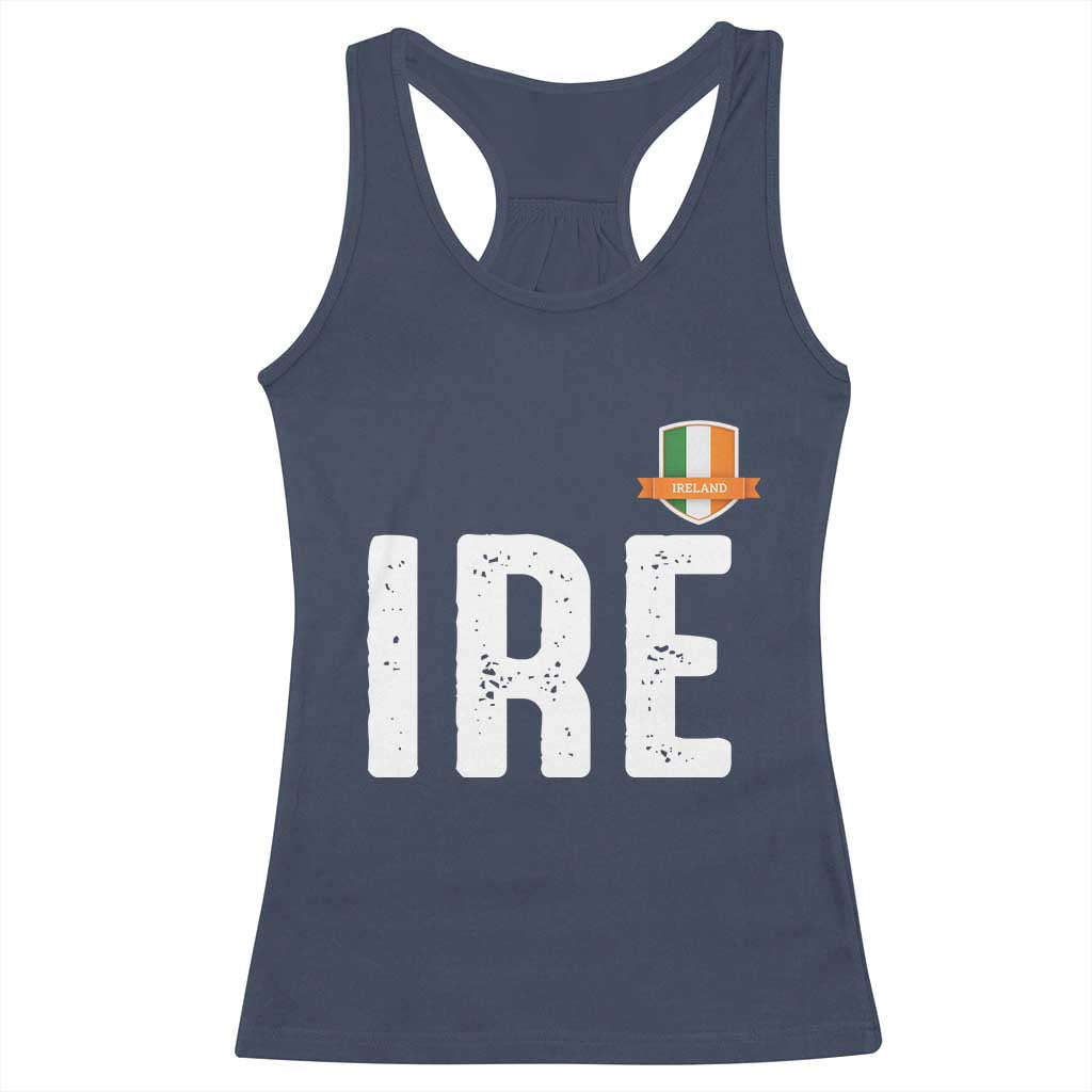 IRE Ireland Matching Group Racerback Tank Top Irish Pride St Patricks Day Family or Friends