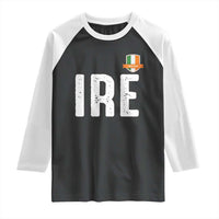 IRE Ireland Matching Group Raglan Shirt Irish Pride St Patricks Day Family or Friends