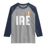 IRE Ireland Matching Group Raglan Shirt Irish Pride St Patricks Day Family or Friends