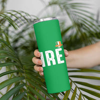 IRE Ireland Matching Group Skinny Tumbler Irish Pride St Patricks Day Family or Friends