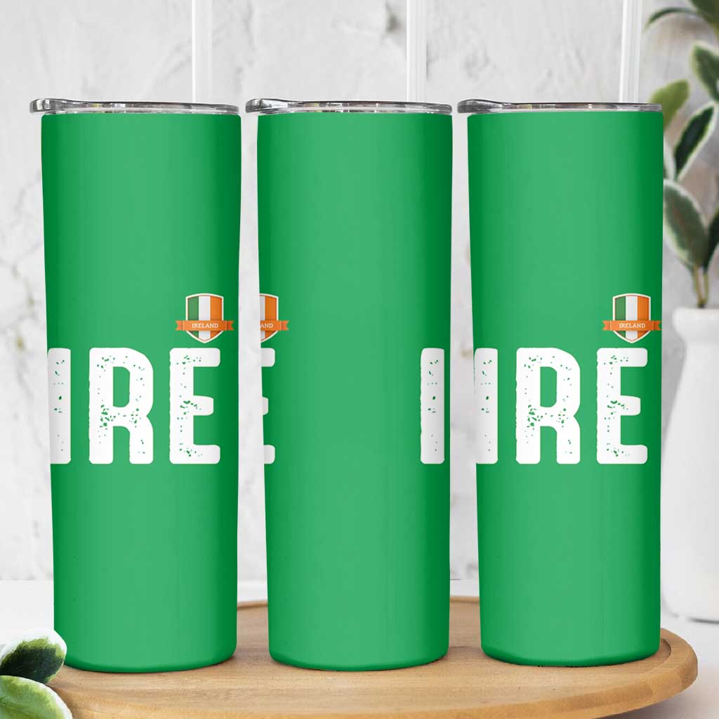 IRE Ireland Matching Group Skinny Tumbler Irish Pride St Patricks Day Family or Friends