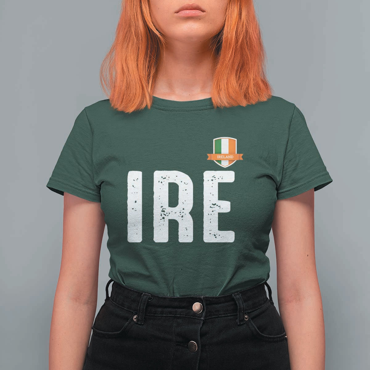 IRE Ireland Matching Group T Shirt For Women Irish Pride St Patricks Day Family or Friends