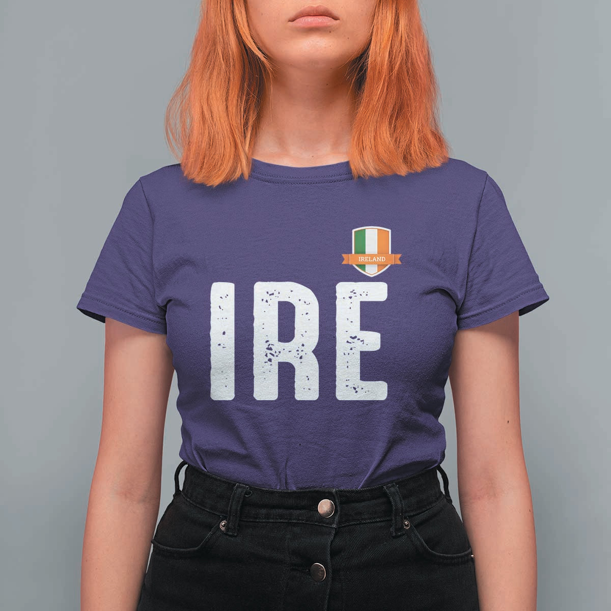 IRE Ireland Matching Group T Shirt For Women Irish Pride St Patricks Day Family or Friends
