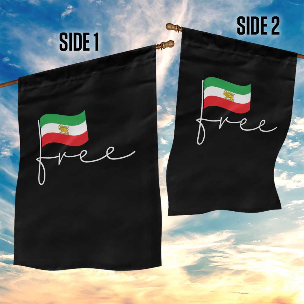 Free Iran Persian Flag Garden Flag Iranian Freedom Supporters Revolution