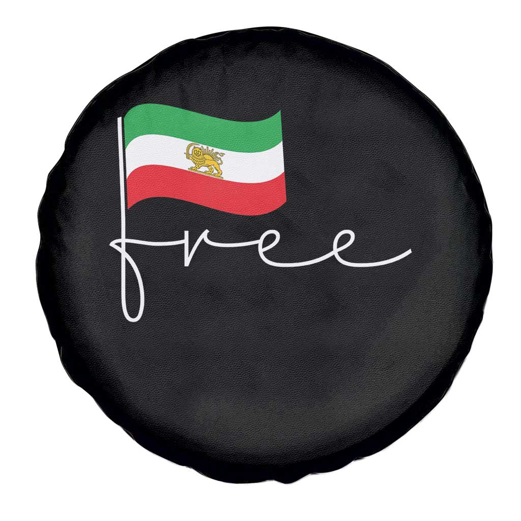 Free Iran Persian Flag Spare Tire Cover Iranian Freedom Supporters Revolution