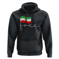 Free Iran Persian Flag Hoodie Iranian Freedom Supporters Revolution