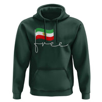 Free Iran Persian Flag Hoodie Iranian Freedom Supporters Revolution