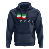 Free Iran Persian Flag Hoodie Iranian Freedom Supporters Revolution