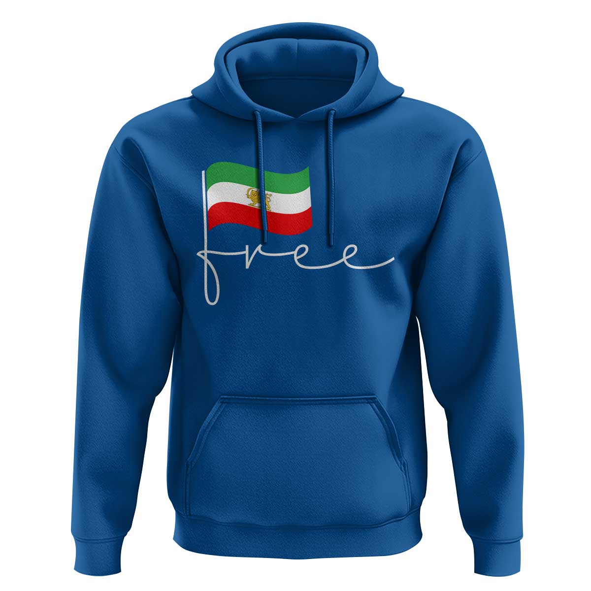 Free Iran Persian Flag Hoodie Iranian Freedom Supporters Revolution