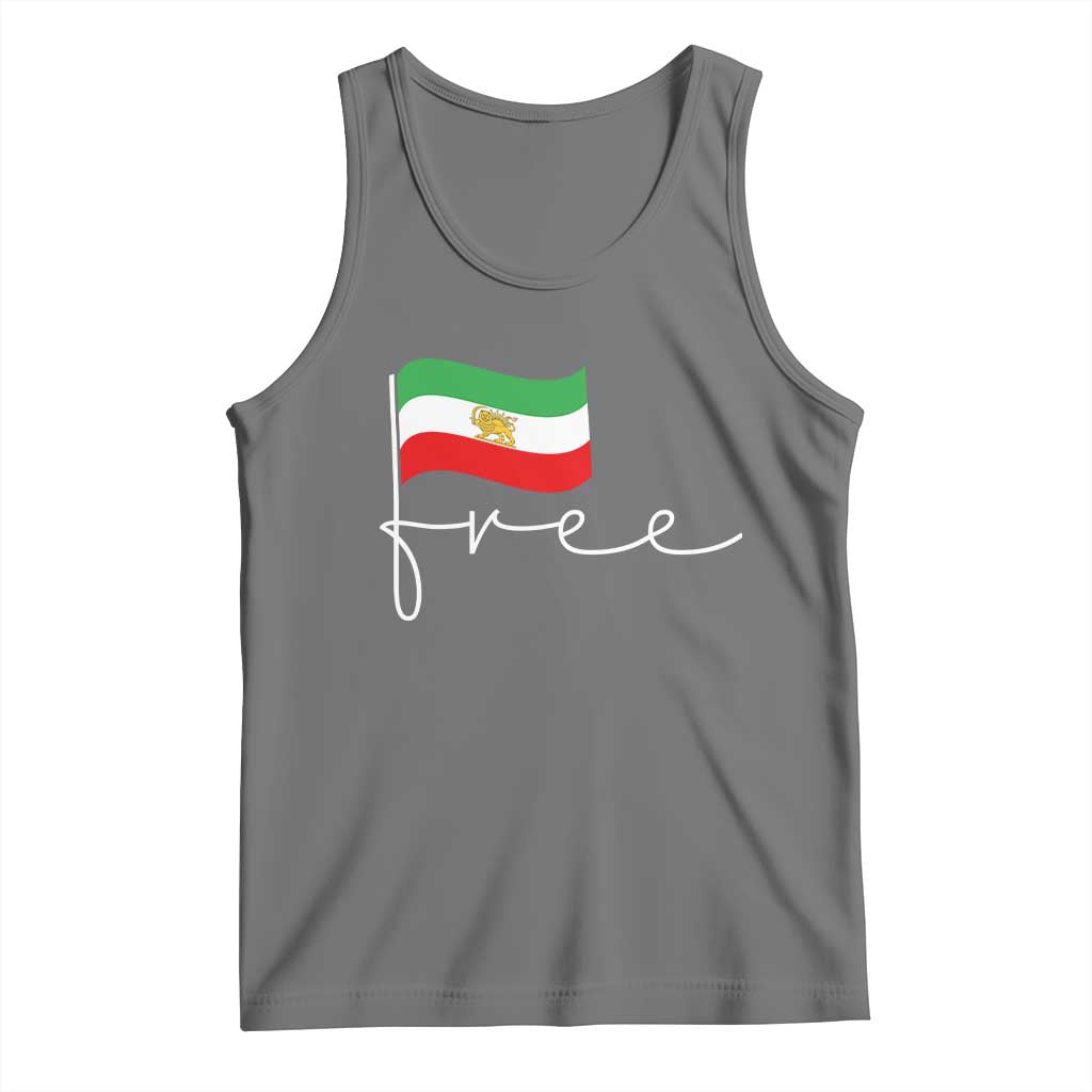 Free Iran Persian Flag Tank Top Iranian Freedom Supporters Revolution