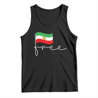 Free Iran Persian Flag Tank Top Iranian Freedom Supporters Revolution