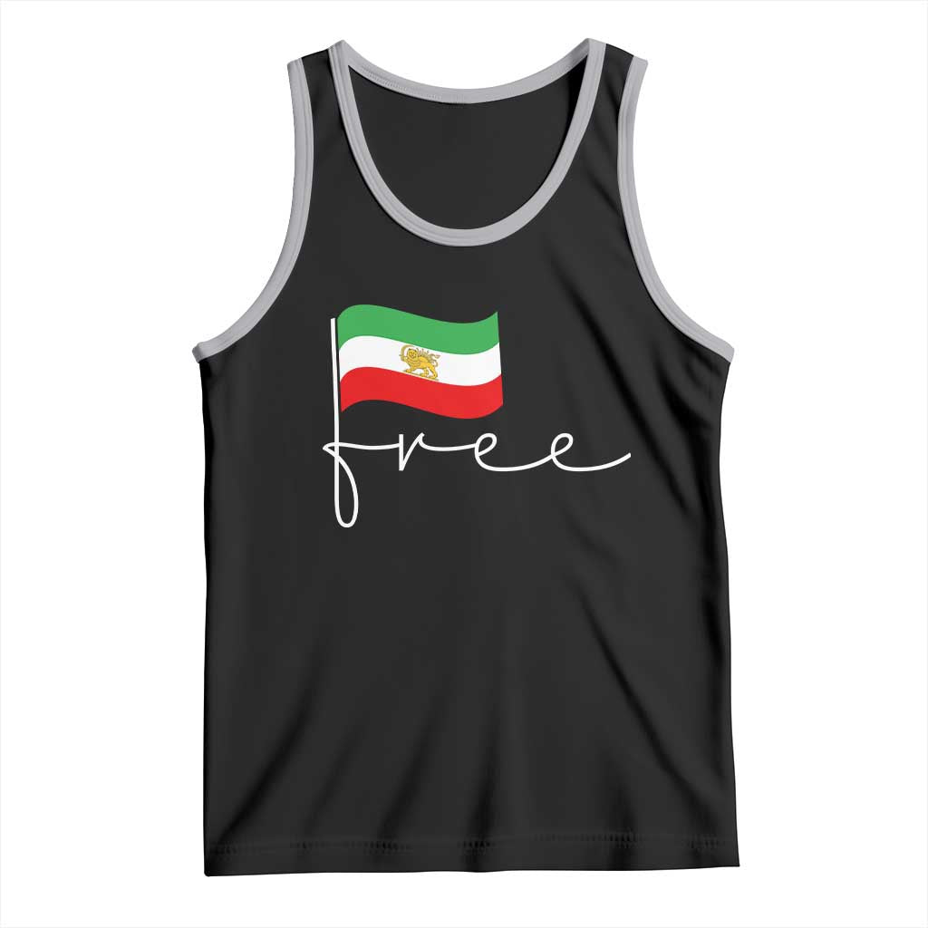 Free Iran Persian Flag Tank Top Iranian Freedom Supporters Revolution