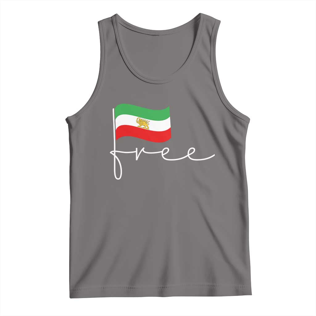 Free Iran Persian Flag Tank Top Iranian Freedom Supporters Revolution