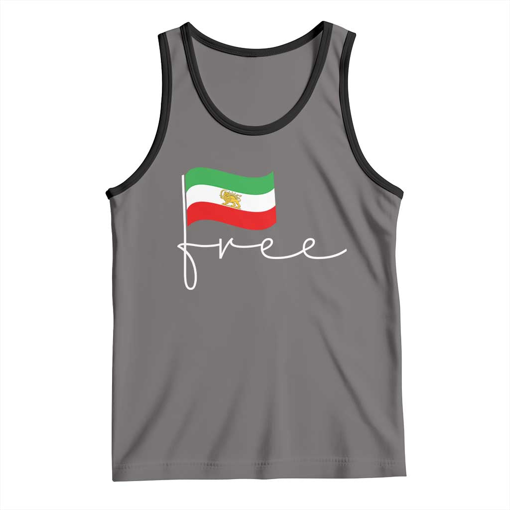 Free Iran Persian Flag Tank Top Iranian Freedom Supporters Revolution
