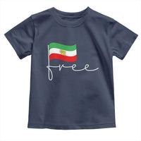Free Iran Persian Flag Toddler T Shirt Iranian Freedom Supporters Revolution