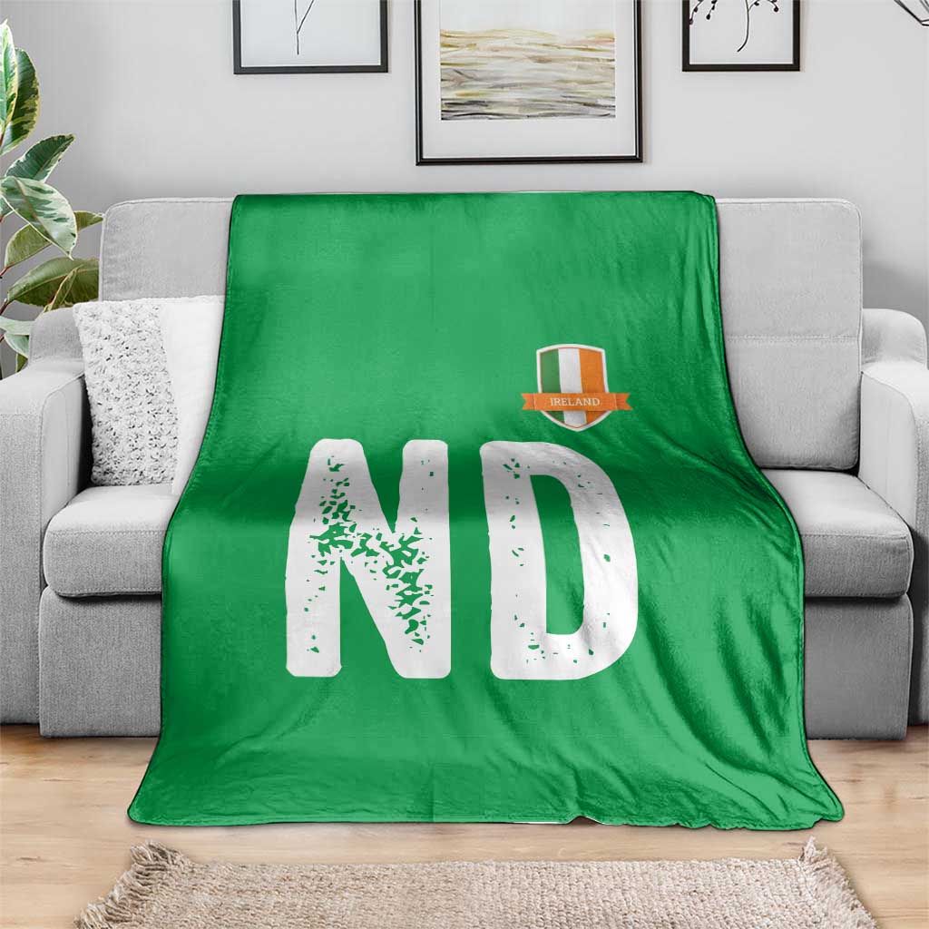 LA Ireland Matching Group Throw Blanket Irish Pride St Patricks Day Family or Friends