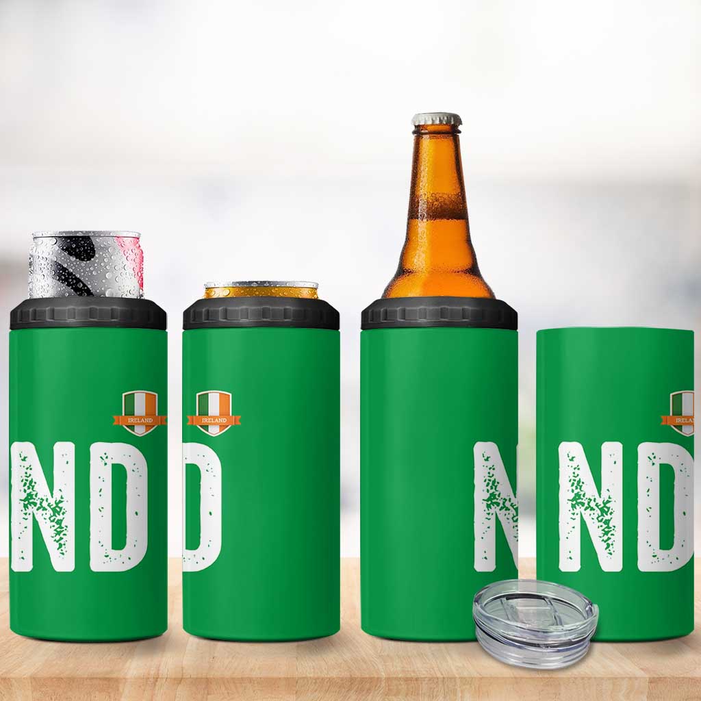 LA Ireland Matching Group 4 in 1 Can Cooler Tumbler Irish Pride St Patricks Day Family or Friends
