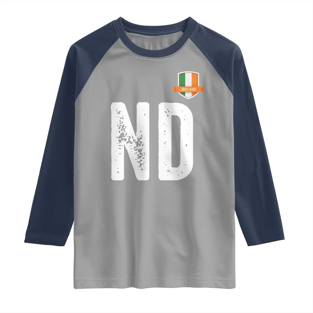 LA Ireland Matching Group Raglan Shirt Irish Pride St Patricks Day Family or Friends