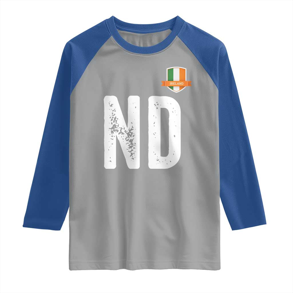 LA Ireland Matching Group Raglan Shirt Irish Pride St Patricks Day Family or Friends