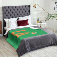 ND Ireland Matching Group Throw Blanket Irish Pride St Patricks Day Family or Friends