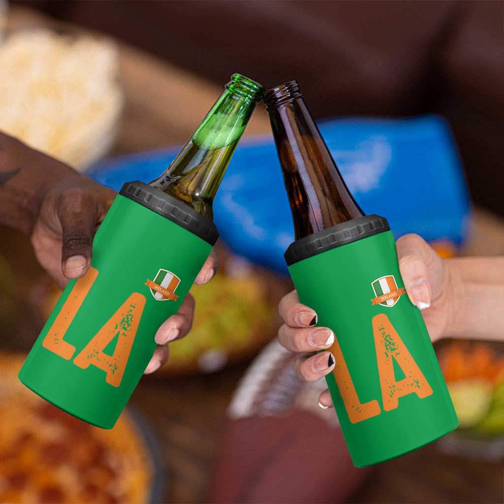 ND Ireland Matching Group 4 in 1 Can Cooler Tumbler Irish Pride St Patricks Day Family or Friends