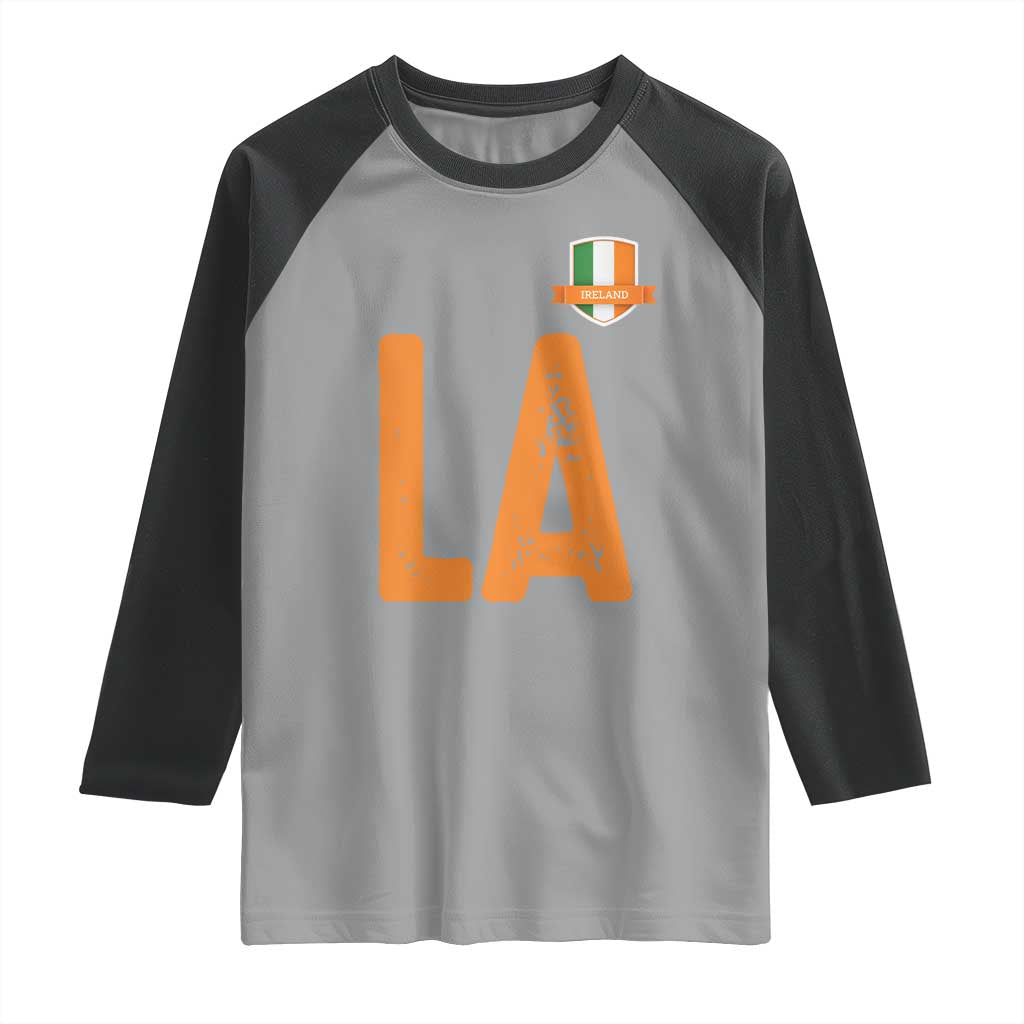 ND Ireland Matching Group Raglan Shirt Irish Pride St Patricks Day Family or Friends
