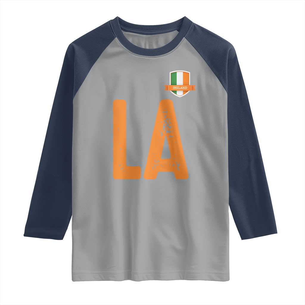ND Ireland Matching Group Raglan Shirt Irish Pride St Patricks Day Family or Friends