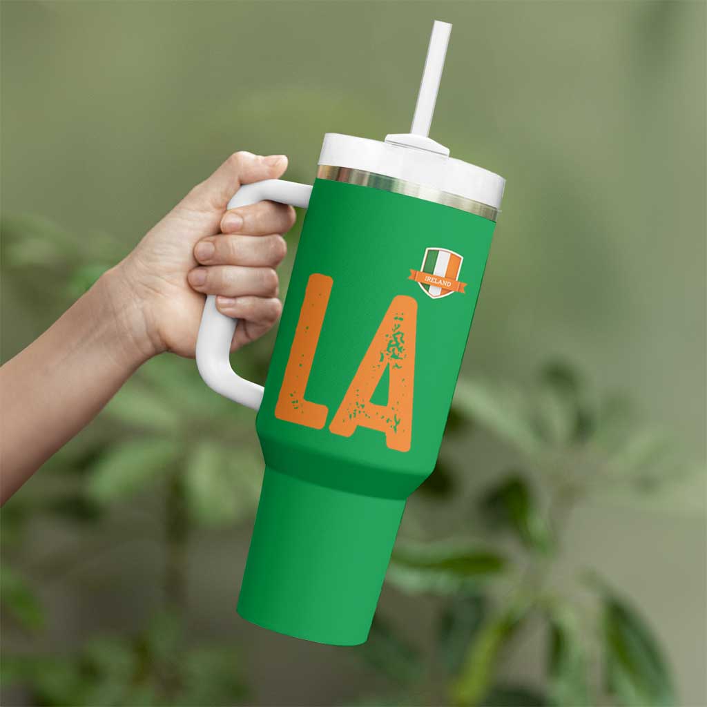 ND Ireland Matching Group Tumbler With Handle Irish Pride St Patricks Day Family or Friends
