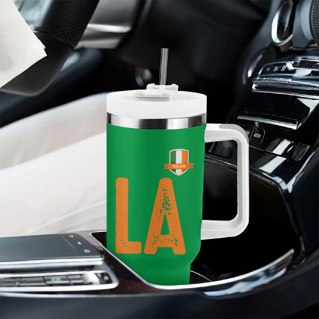 ND Ireland Matching Group Tumbler With Handle Irish Pride St Patricks Day Family or Friends