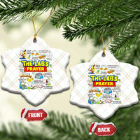 The Lab’s Prayer Funny Lab Week 2026 Ceramic Ornament Medical Laboratory Scientist Humor Gift for Lab Techs