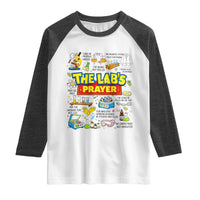 The Lab’s Prayer Funny Lab Week 2026 Raglan Shirt Medical Laboratory Scientist Humor Gift for Lab Techs