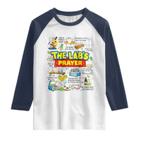 The Lab’s Prayer Funny Lab Week 2026 Raglan Shirt Medical Laboratory Scientist Humor Gift for Lab Techs