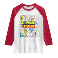 The Lab’s Prayer Funny Lab Week 2026 Raglan Shirt Medical Laboratory Scientist Humor Gift for Lab Techs