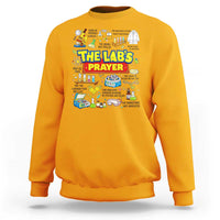 The Lab’s Prayer Funny Lab Week 2026 Sweatshirt Medical Laboratory Scientist Humor Gift for Lab Techs