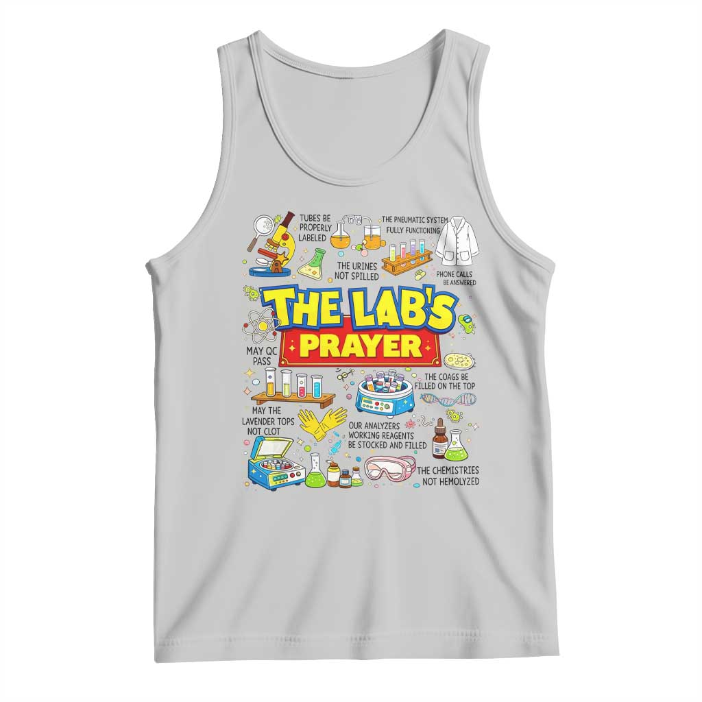 The Lab’s Prayer Funny Lab Week 2026 Tank Top Medical Laboratory Scientist Humor Gift for Lab Techs