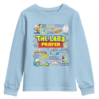 The Lab’s Prayer Funny Lab Week 2026 Youth Sweatshirt Medical Laboratory Scientist Humor Gift for Lab Techs
